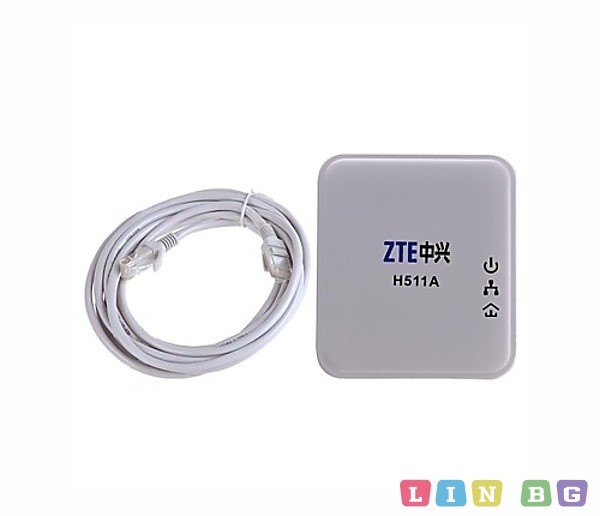Адаптер за мрежа ZTE H511A 2 в комплект