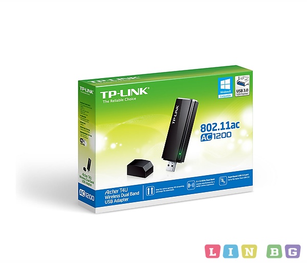 TP LINK ARCHER T4U Безжичен адаптер 
