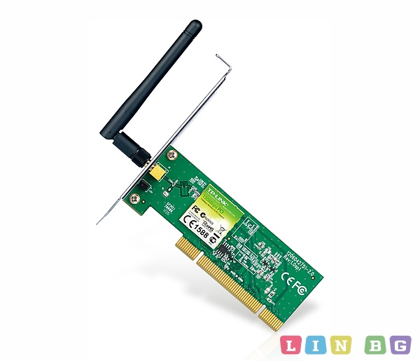 TP LINK TL WN751ND PCI Adapter Безжична мрежова карта