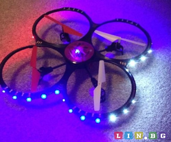 Квадрокоптер SKY KING GYRO METAL BODY DRONE UFO 