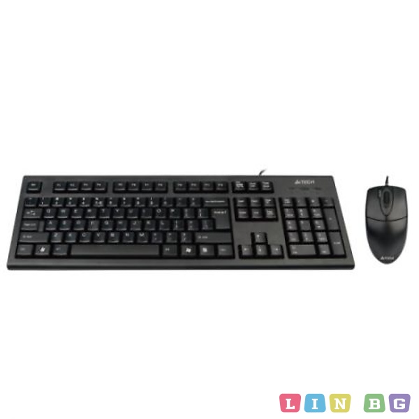 Комплект USB мишка и клавиатура A4Tech KR-8520D-USB
