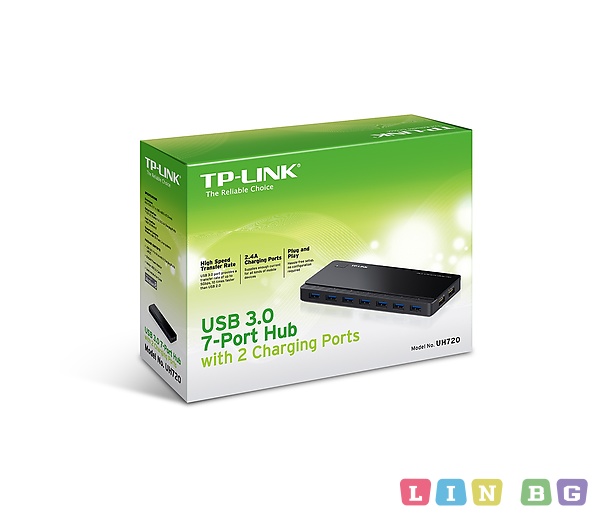 TP LINK UH720 USB Хъб 