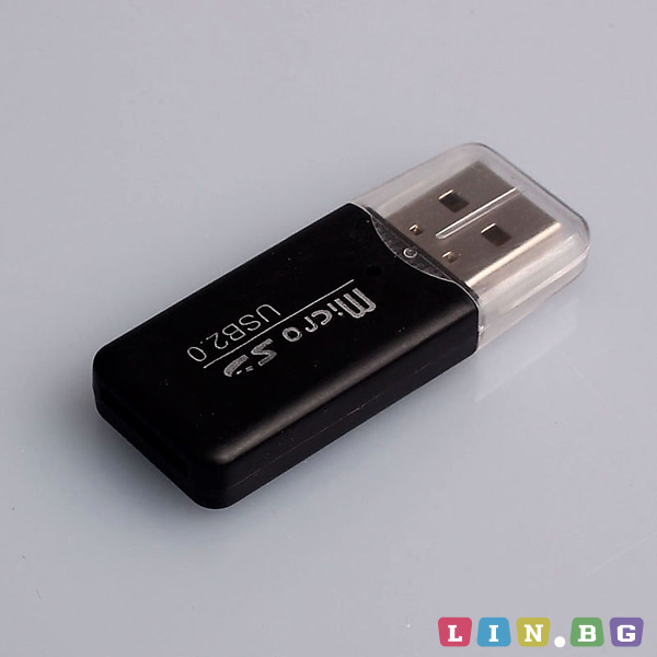 Четец за карти памет USB 2 0 MicroSD TF Card Reader